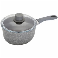 BALLARINI Parma Plus by HENCKELS 2.9-qt Aluminum Nonstick Saucepan with Lid, Made in Italy