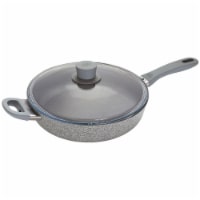 BALLARINI Parma Plus by HENCKELS 3.9-qt Aluminum Nonstick Saute Pan with Lid, Made in Italy