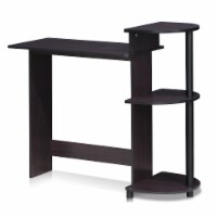 Furinno 11181Dwn Compact Computer Desk, Dark Walnut