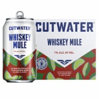 Cutwater Spirits Bourbon Whiskey Mule Ready to Drink Cocktail