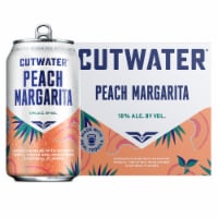 Cutwater Peach Margarita 4 Pack Perspective: Main