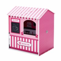 Olivia's Little World Kids 'Dreamland' Wooden Pink Café Doll House Toy TD-12953A