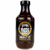 Burnt Finger BBQ Smokey KC Barbecue Sauce 19.7 World Championship Kansas Style