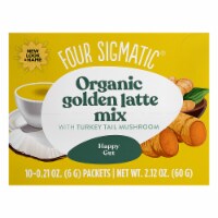 Four Sigmatic Organic Mushroom Golden Latte Mix Packets Perspective: Main