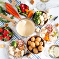 Set of Swiss Fondue Cheeses in Gift Box (38.5 ounce)