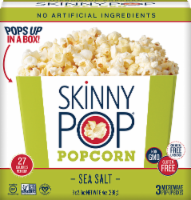 SkinnyPop Sea Salt Microwave Popcorn Perspective: Main