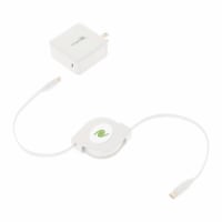 ReTrak™ Retractable 61W USB-C Charger Notebook Perspective: Main