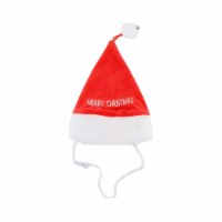 Midlee Merry Christmas Jingle Bell Dog Santa Hat (Small)