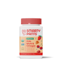 SmartyPants Organics Kids Complete Cherry Orange & Mixed Berry Vegetarian Gummies Perspective: Main