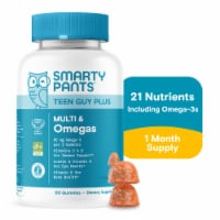 SmartyPants Teen Guy Plus Multivitamin & Omegas Gummies with Vitamins C, D3, B12 & Zinc Perspective: Main