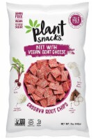Plant Snacks Beet with Vegan Goat Cheese Cassava Root Chips