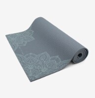 Oak and Reed Extra-Thick Non-Slip Yoga Mat, Grey Medallion