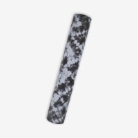 Oak and Reed Non-Slip  Yoga Mat, Black Shibori Chevron