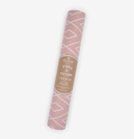 Oak and Reed Non-Slip  Yoga Mat, Mauve Diamond Geo