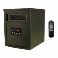 LifeSmart LifePro 6 Element 1500W Electric Infrared Quartz Indoor Space Heater