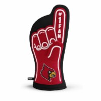 YouTheFan Louisville Cardinals No. 1 Oven Mitt Perspective: Main