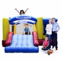 PicassoTiles KC102 Jump & Slide & Dunk Bouncing House