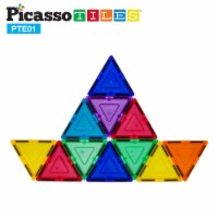 PicassoTilesÂ® 12 Piece Small Triangle Expansion Pack PTE01