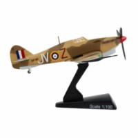 Postage Stamp Planes PS5340-3 Hurricane 1 by 100 Scale Model Military Air Planes