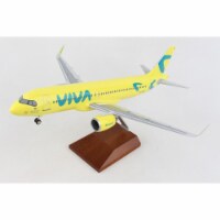 Skymarks SKR8390 1-100 Scale Yellow Viva Model Plane for A320Neo