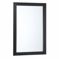 Fresca Manchester 20  Black Traditional Bathroom Mirror