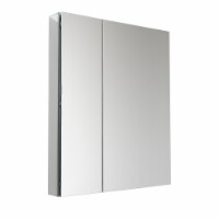 Fresca 30  Wide x 36  Tall Bathroom Medicine Cabinet w/ Mirrors