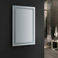 Fresca Santo 48  Wide x 30  Tall Bathroom Mirror w/ LED Lighting and Defogger