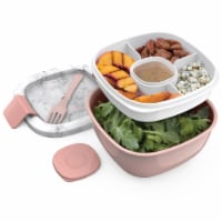 Bentgo Salad On-The-Go Container - Blush Marble