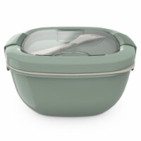 Bentgo Salad On-The-Go Food Container - Khaki Green Perspective: Main
