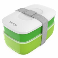 Bentgo Original All-in-One Lunch Box - Green Perspective: Main