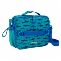 Bentgo Kids Lunch Bag Sharks Perspective: Main