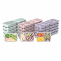 Bentgo® Plastic Meal Prep Containers - Pastel Perspective: Main