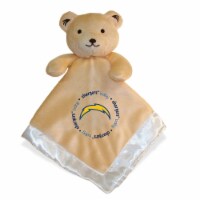 BabyFanatic Tan Security Bear - NFL Los Angeles Chargers - Officially Licensed Snuggle Buddy