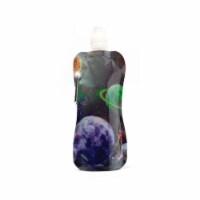 Zees Creations CB1036 Planets Pocket Bottle With Brush