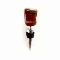Zees Creations GS4004 Petrified Wood Bottle Stopper