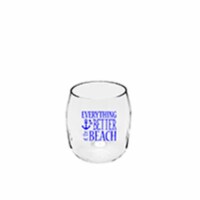 Zees Creations ED1001-CS4 Everything is Better at the Beach Ever Drinkware Wine Tumbler