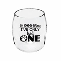 Zees Creations ED1001-W7 Dog Paw Print Ever Drinkware Wine Tumbler