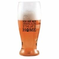 Zees Creations ED1003-D6 You Are Not Drinking Alone If the Cat is Home Ever Drinkware Beer Tu