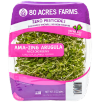 80 Acres Farms Ama-Zing Arugula Microgreens Perspective: Main