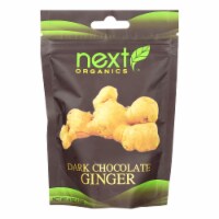 Next Organics Dark Chocolate Ginger 4 oz - Pack of 6