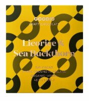 Goodio Licorice & Sea Buckthorn 53% Chocolate Bar