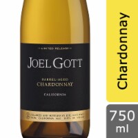 Joel Gott Barrel Aged Chardonnay White Wine Bottle Perspective: Main