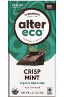 Alter Eco Crisp Mint Superdark Organic Chocolate Bar