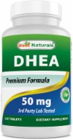 Best Naturals DHEA 50 mg 120 Tablets - Supports Balanced Hormone Levels for Men & Women - Pro