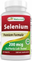 Best Naturals Selenium 200 mcg Supplement, 240 Count