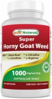 Best Naturals Horny Goat Weed with Maca Root 60 Capsules