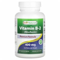 Best Naturals Vitamin B2 400 mg 120 Vegetarian Capsules