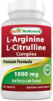 Best Naturals L-Arginine L-Citruline Complex 1000 mg 120 Tablets
