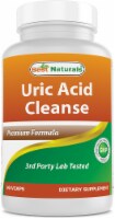 Best Naturals Uric Acid Cleanse Vitamins for Men and Women - 90 Veggie Capsules
