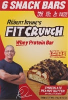 Robert Irvine's Fit Crunch® Chocolate Peanut Butter Whey Protein Bars Perspective: Main